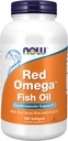 NOW Συμπληρώματα τροφίμων, Red OmegaTM με CoQ10 30 mg και Omega-3 ιχθυέλαιο, Καρδιαγγειακή Υποστήριξη*, 180 Softgels
