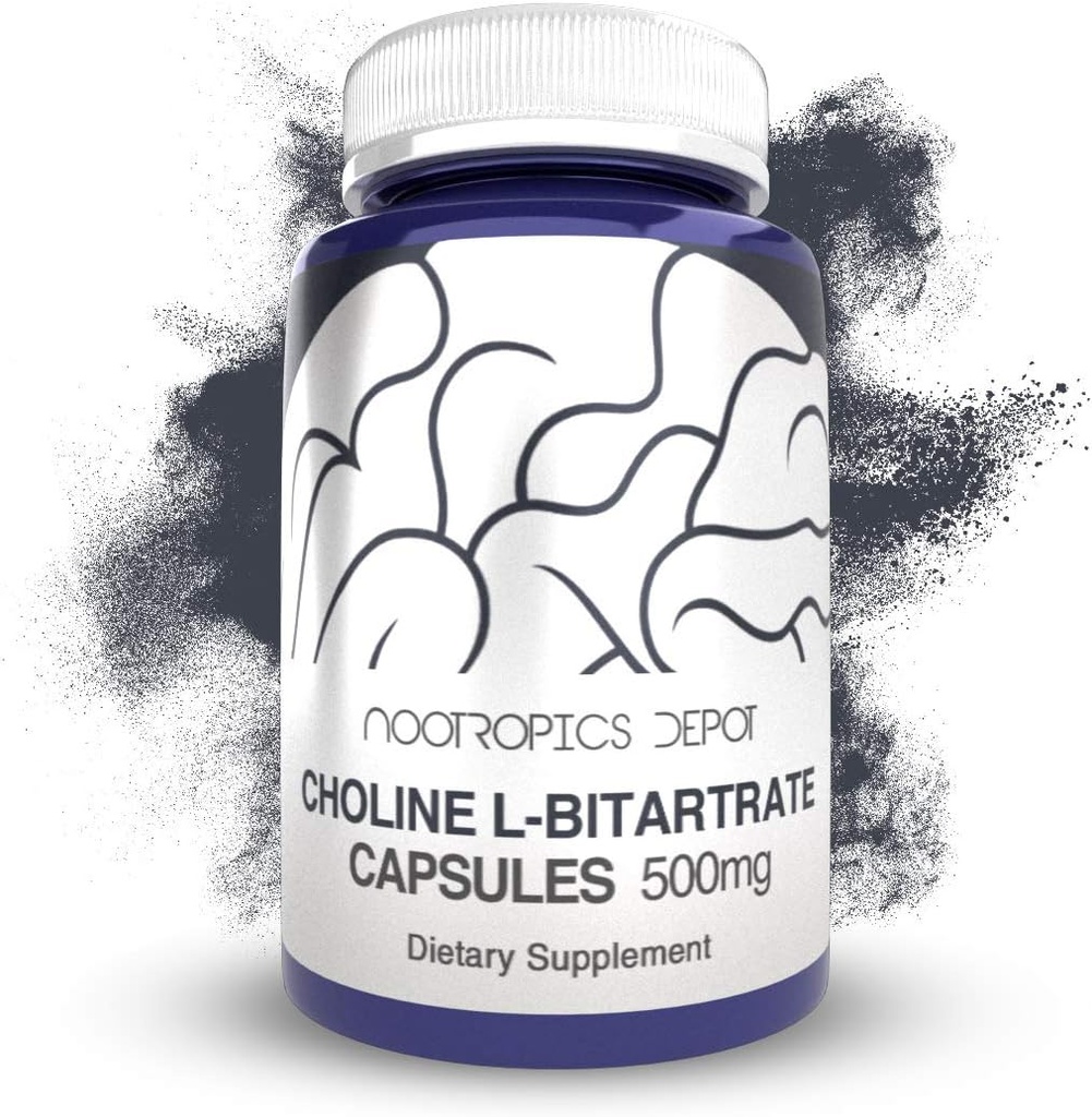 Χολίνη L-Βιταρτικές κάψουλες 500mg (180 Count) 