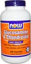 Now Foods: Glucosamine and Chondroitin, 240 caps