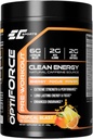 EC Sports OptiForce Pre-Working Tropical Blast Supplement Powder - Καθαρή ενέργεια & φυσική καφεΐνη w/Long-διαρκής αντοχή και εστίαση - 30 εξυπηρετήσεις