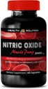 Μύες Αντλία πριν την προπόνηση - Nitric Oxide 2400mg μυϊκή αντλία, ακραία δύναμη - Nitric Oxide Συμπληρώματα Φυσικό, Nitric oxide χάπια για τους άνδρες, Nitric Oxide Booster για τους άνδρες, Nitric Oxide, 1B 60 κάψουλες