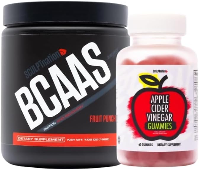 Sculpt Nation by V Shred BCAA Σκόνη και το πακέτο μηλίτη μήλου