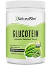 NaturalSlim Prebiotic Resistant Starch Supplement with Green Banana Flour Organic & Pea Starch Blend Glucotein Powder - Non-GMO & Gluten Free - 16 Servings