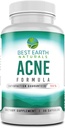 Best Earth Naturals AcneSupplement Formula Blemish Blocker βοηθά στην προώθηση του Clear, Radiant, Healthy Skin + Καταπολέμηση Blemishes από Εντός 30 κόμη