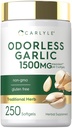 Carlyle Odorless σκόρδο Softgels 1500mg 