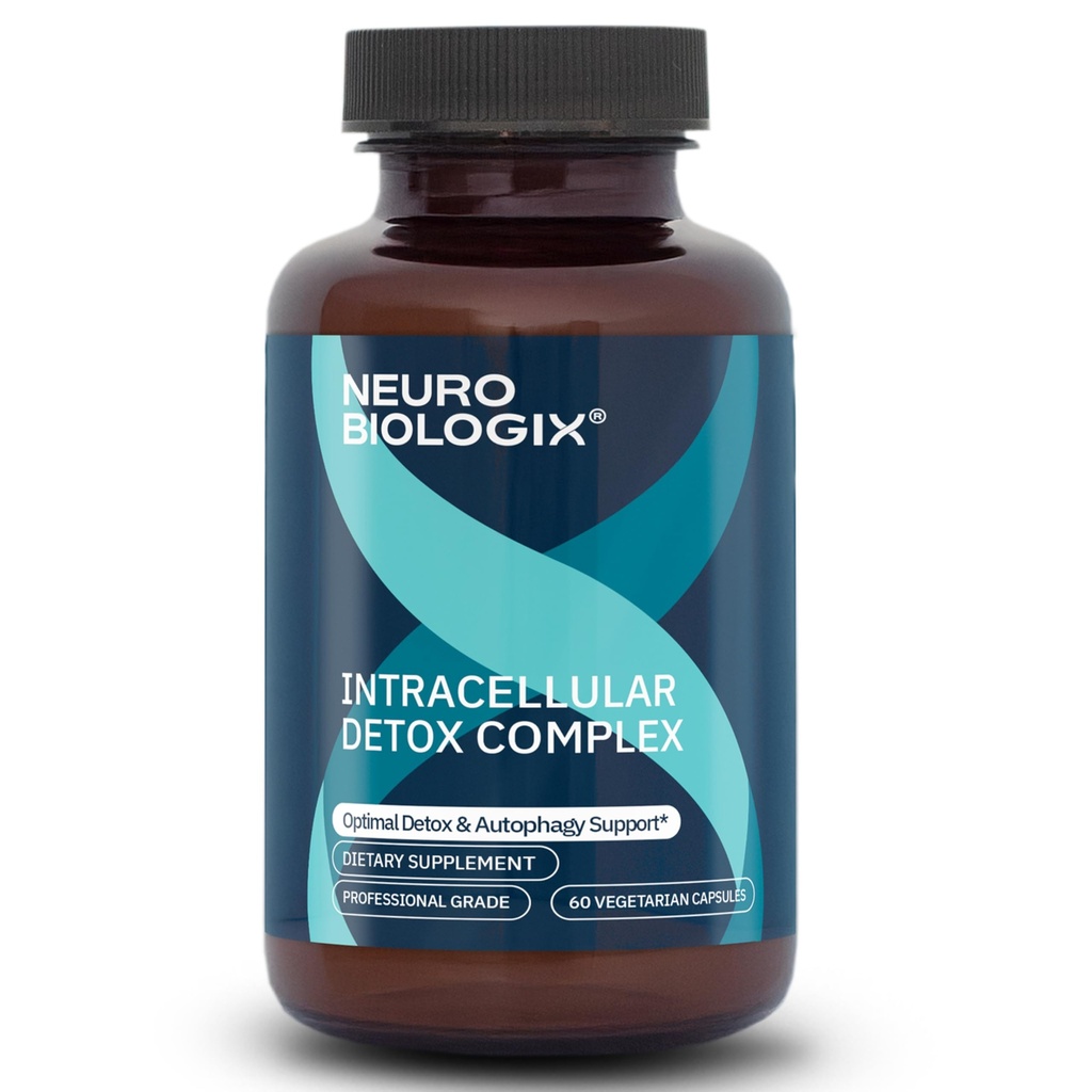 Intracellar Detox Support - Advanced Antioxidant & Energy Supplement – Υποστηρίζει Cellular Detox & Defense, Μεταβολική Ισορροπία & Μακροζωία με ενεργοποιητή NRF2, Turmeric, Piperine & Glutathione - 60Caps
