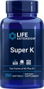 Επέκταση ζωής Super K, 150 Softgels, με βιταμίνη K1 και K2 - MK4 & MK7