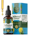 HERBAMAMA Adrenal Support Liquid Drops - Vegan Adrenal Tincture with Ashwagandha Root & Rhodiola Rosea Extract - Μη ΓΤΟ, Αλκοόλ & Ζάχαρη-ελεύθερο συμπλήρωμα - 28-Ημέρα προσφοράς