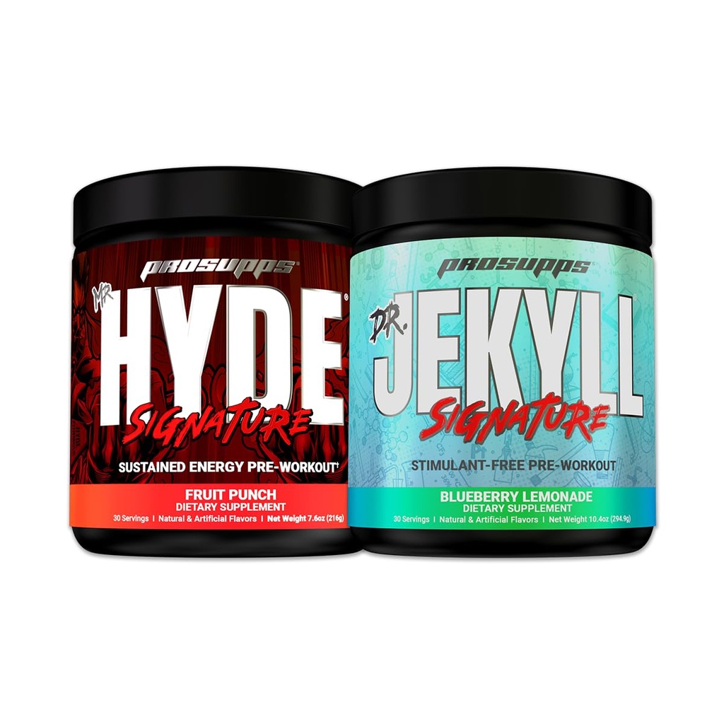 ΠΡΟΣΤΑΣΙΑ Ο κ. Hyde Signature Fruit Punch και ο Δρ Jekyll Signature Blueberry Lemonade Bundle