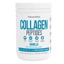 NaturesPlus Collagen Peptides, Vanilla - 0,8 lb Powder - Hair, Skin, Nail & Joint Health, Immune System Support - Non-GMO, Gluten Free - 14 Services