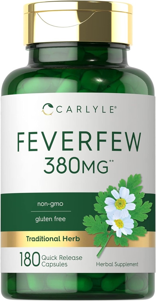 Καψάκια Carlyle Feverfew 380mg 
