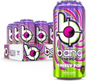 Bang Energy Swirly Pop, χωρίς ζάχαρη, ενεργειακό ποτό, 16 ουγγιά (πακέτο των 12)