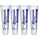 Globe (4 Pack) Miconazole Nitrate 2% Αντιμυκητιασική κρέμα, Θεραπείες Οι περισσότεροι αθλητές Foot, Jock Itch, Ringworm και More. 1 OZ Tube
