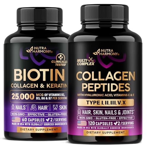 Κάψουλες NUTRAHARMONY Βιοτίνης, Κερατίνης & Κολλαγόνου