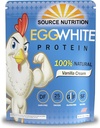 TradeKing 1 lb Αυγό Λευκή πρωτεΐνη σε σκόνη από την πηγή Διατροφή - 25 γραμμάρια πρωτεΐνη, Build Lean Μύες, Γαλακτοκομικά Χωρίς - κρέμα βανίλια
