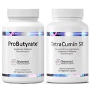 Tesseract Ιατρική έρευνα ProButyrate Gut συμπλήρωμα υγείας, Butyric Acid Complex & TetraCumin SR κοινό συμπλήρωμα υποστήριξης, Παρατεταμένη απελευθέρωση