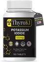 Premium δισκία ιωδιούχου καλίου 130 mg – Υποστήριξη Θυρεοειδούς & Αναπνευστική Υγεία – YODO Naciente KI Pills 