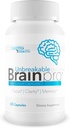 Unbreakable Brain Pro - Το καλύτερο συμπλήρωμα υποστήριξης εγκεφάλου - Premium υποστήριξη μνήμης εγκεφάλου - Φυσική υποστήριξη υγείας εγκεφάλου - υποστήριξη εγκεφάλου για γυναίκες & άνδρες - συμπληρώματα υποστήριξης εγκεφάλου για τη μνήμη και εστίαση