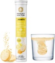 Manuka Doctor Joints* Daily Joint support Supplement with Manuka Honey, Vitamin C, Copper & Manganese to Promotion Joint Health, Lemon Flavor, 20 Αναβράζοντα δισκία