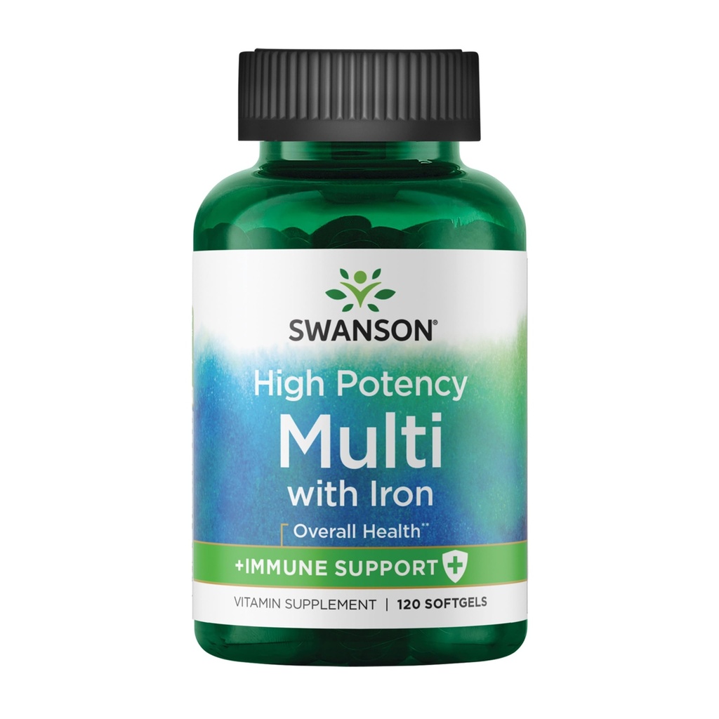 Σουάνσον Multi High Potency 120 Sgels