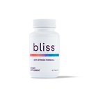 Bliss Herbal Stress Support – Adaptogenic Tablets with Ashwagandha, Rhodiola & L- Theanine – Προάγει την ηρεμία, την ισορροπία διάθεσης και τη διανοητική καθαρότητα – Vegan & Gluten-free – 60 Tablets