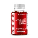Vitamatic Apple Cider Vinegar Gummies - 1000mg per Serving - 60 Vegan Gummies - ACV Gummies για Detox, Υποστήριξη απώλειας βάρους, Ενίσχυση ενέργειας, Digestion & Gut Υγεία