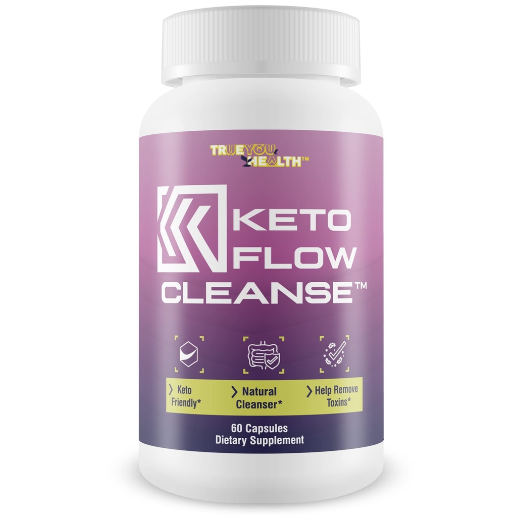 Keto Flow Cleanse - Natural Cleanse Aid - Απορρίμματα υποστήριξης & αποβολή τοξίνης - Acai Cleanser Keto χάπια με προβιοτικά - Keto Detox Colon Cleanser για την υποστήριξη της ενέργειας, της κέτωσης, & Digestive Υγεία