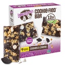 Lenny & Larry's Cookie-fied Protein Bar – Cookies & Creme Vegan Protein Bars 9x45g – Υγιή σνακ με 12g Πρωτεΐνες φυτών & 5g Ίνες – Χωρίς γλουτένη Power Bar, Keto Friendly, Non-GMO & Vegan
