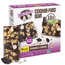 Lenny & Larry's Cookie-fied Protein Bar – Cookies & Creme Vegan Protein Bars 9x45g – Υγιή σνακ με 12g Πρωτεΐνες φυτών & 5g Ίνες – Χωρίς γλουτένη Power Bar, Keto Friendly, Non-GMO & Vegan