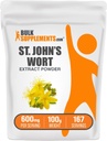 BulkSupplies.com St. John's Wort Extract - St. Johns Wort Supplement, Βότανο συμπλήρωμα για Mood - Vegan & Gluten Free, 600mg ανά Σερβίρισμα, 100g (3.5 oz) (πακέτο του 1)