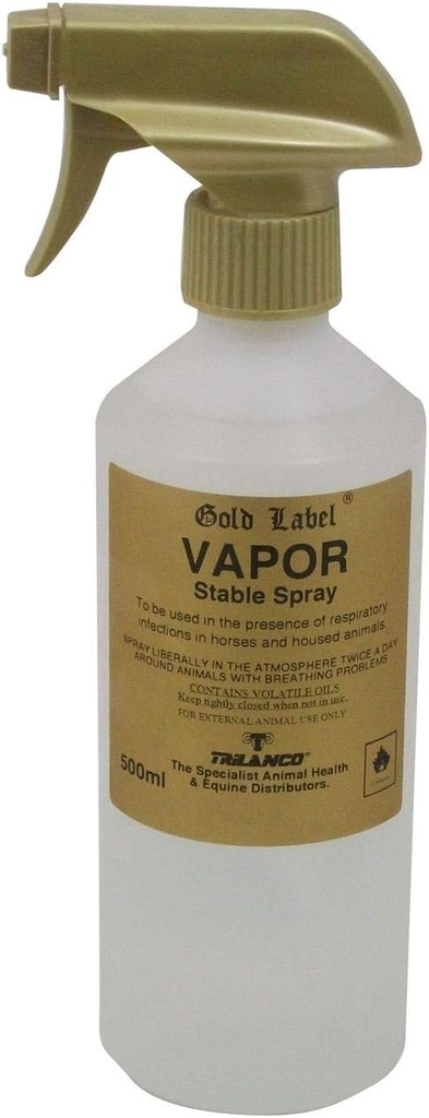 Vapor, Gold Label, Βοηθητικό αναπνοής για άλογα, 500ml