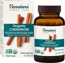 Himalaya Organic Cinnamon, 30 Day Supply - Υποστήριξη μεταβολισμού βοτάνων - USDA Organic, Non-GMO, Vegan, Gluten Free, 1100 mg, 60 δισκία