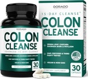 Cleanse & Detox 15 Ημέρα Cleanse Gut (30 Count) Εντερική χάπια Cleanse & Probiotic για την απαλή Laxative & Bowel Relief για το Στόμαχο Bloating - Tested, Vegan, Non-GMO - Made in USA