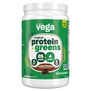 Vega Protein and Greens Protein Powder, Chocolate - 20g Plant Based Protein Plus Veggies, Vegan, Non GMO, Pea Protein for Women and Men, 1,3 lbs