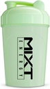 MIXT Energy Shaker Bottle, 16 oz. Shaker Bottle, BPA Free & Lid Mixing Technology (16 oz, Glow in the Dark)