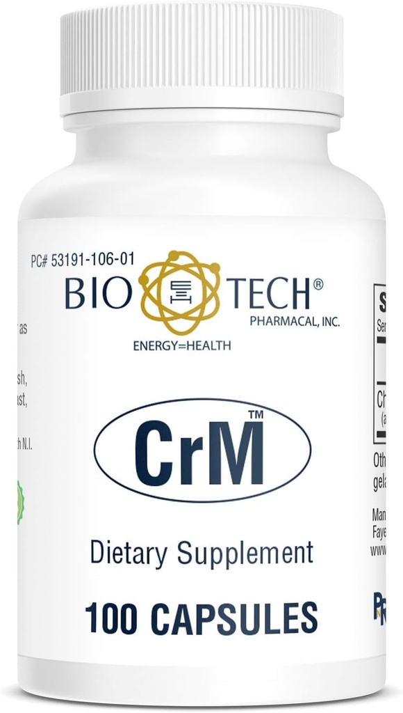 BioTech Pharmacal - CrM- 100 Αριθμός