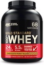 Βέλτιστη διατροφή Gold Πρότυπο 100% πρωτεΐνη Whey σκόνη, σοκολάτα φυστικοβούτυρο, 5 Λίρες (συσκευασία Μαΐου Vary)