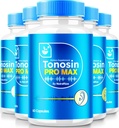 NutraRize (5 Pack) Tonosin Pro Max Κάψουλες, επίσημη φόρμουλα για την υγεία του αυτιού, All-Φυσικό συμπλήρωμα για την προώθηση της εσωτερικής υγείας του αυτιού, Premium υποστήριξη της ακοής, TonosinProMax Κριτικές (300 κάψουλες)