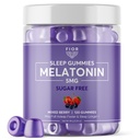 FIOR Sugar Free 120-Count Sleep Aid & Calm Gummies, Μελατονίνη Gummies Βοηθήματα ύπνου για ενήλικες & παιδιά. Gummy Βιταμίνες για τον ύπνο. Ενήλικες & παιδιά Μελατονίνη & L-Theanine Gummies Natural Herbal Sleep Aid.