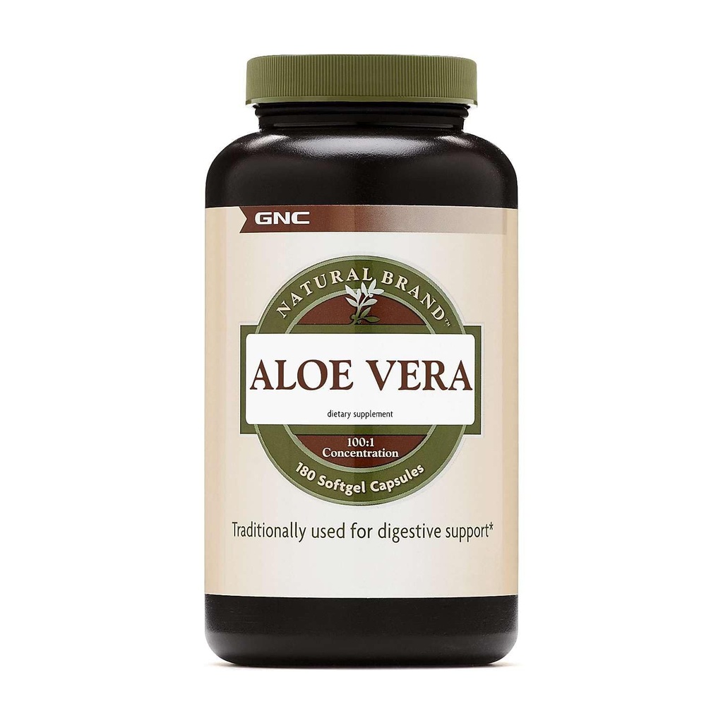 GNC Φυσικό σήμα Aloe Vera SoftGel κάψουλες