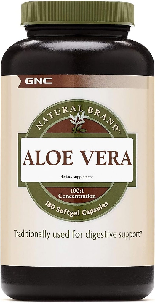 GNC Φυσικό σήμα Aloe Vera SoftGel κάψουλες
