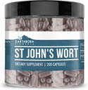 Earthborn Elements St. John’s Wort 200 Κάψουλες, Καθαρές & Αδιάλυτες, Χωρίς Πρόσθετα