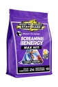 Screamin Energy Max Hit Tropical Punch Flavor - Maximum Strength Sugar Free Energy Shot with Ginseng, B Vitamins, and Caffeine - 24 Count