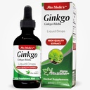 FITO MEDIC'S Lab - Ginkgo biloba, για Μνήμη και Συγκέντρωση, Καθαρό -Ginkgo biloba Extract -Ultra υψηλή απορρόφηση, Χωρίς αλκοόλ.