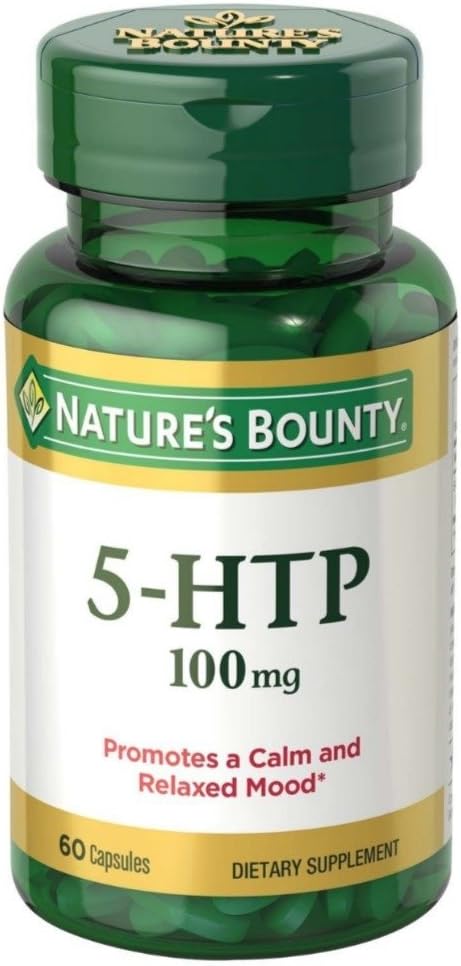 Nature's Bounty 5- HTP 100 mg Κάψουλες 60 ea (πακέτο του 2)