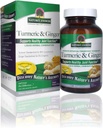 Απάντηση της φύσης Turmeric και Ginger Κάψουλες 90 Κόμη 