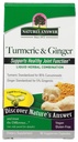 Nature's Answer Turmeric and Ginger Capsules 90 Count | Joint Support | Gluten-Free | Vegan | Single Count