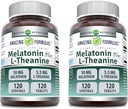 Εκπληκτικές Φόρμουλες Μελατονίνη 10 Mg Plus L-Θεανίνη 5.5 Mg Συμπλήρωμα 