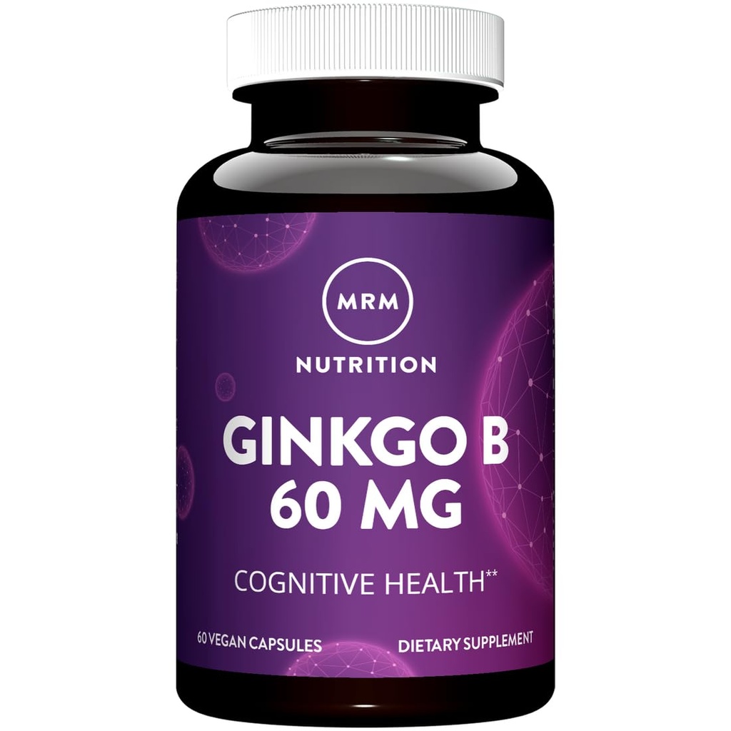MRM Ginkgo B, 60mg, 60 κάψουλες για χορτοφάγους