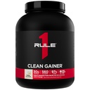 Κανόνας 1 Καθαρός Κεραυνός - High-Protein Lean Gain Formula με 560 θερμίδες, 30g πρωτεΐνης Full-Spectrum, Πάνω από 90g υδατάνθρακες, κάτω από 6g λίπους (15 Servings, Vanilla Ice Crème)
